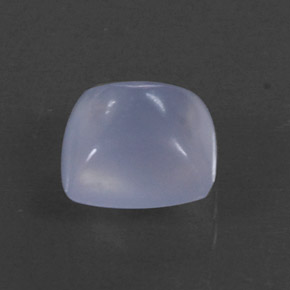 2,35 ctw natürlicher blauer Chalcedon, Transparent, Transparent / Lichtdurchlässig