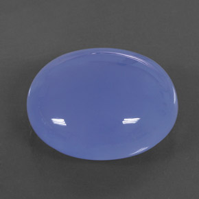 27,29 ctw natürlicher blauer Chalcedon, Transparent, Transparent / Lichtdurchlässig