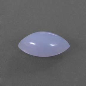 1,88 ctw natürlicher blauer Chalcedon, Marquise, Lichtdurchlässig