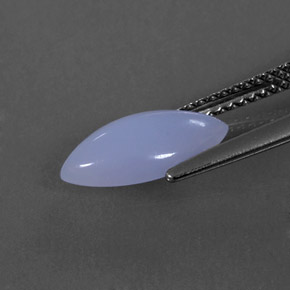 9,17 ctw natürlicher Lavendelblau Chalzedon, Marquise, Lichtdurchlässig