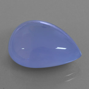 18,59 ctw natürlicher blauer Chalcedon, Transparent, Transparent / Lichtdurchlässig