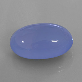 21,57 ctw natürlicher blauer Chalcedon, Transparent, Transparent / Lichtdurchlässig