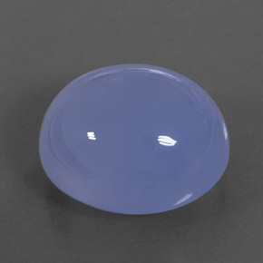 27,24 ctw natürlicher blauer Chalcedon, Transparent, Transparent / Lichtdurchlässig