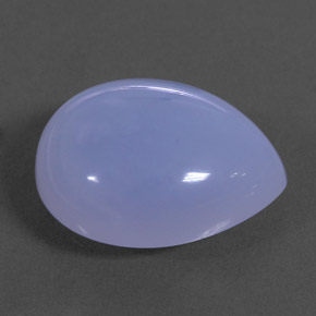 16,25 ctw natürlicher blauer Chalcedon, Transparent, Transparent / Lichtdurchlässig