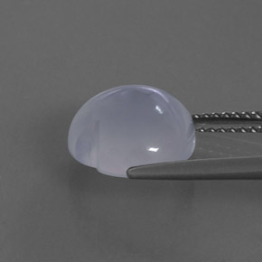 9,17 ctw natürlicher Lavendelblau Chalzedon, Transparent, Transparent / Lichtdurchlässig
