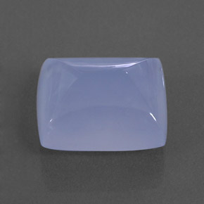 8,83 ctw natürlicher blauer Chalcedon, Transparent, Transparent / Lichtdurchlässig