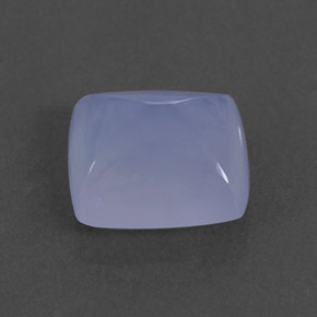 2,93 ctw natürlicher blauer Chalcedon, Transparent, Transparent / Lichtdurchlässig