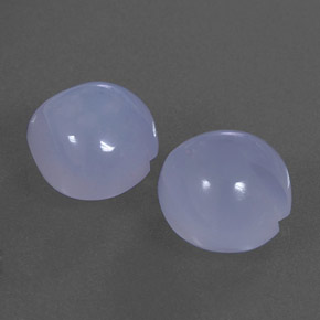 5,96 ct natürliche blauer Chalcedon-Edelsteine, Transparent, Transparent / Lichtdurchlässig