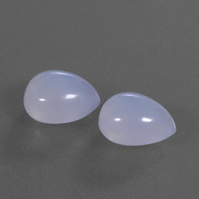  ct natürliche blauer Chalcedon-Edelsteine, Transparent, Transparent / Lichtdurchlässig
