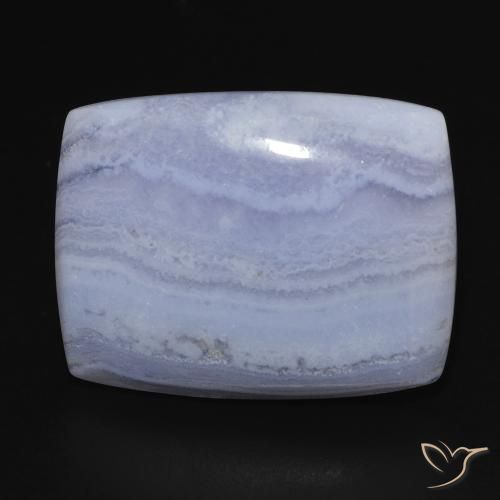 23.85ct Natürlicher Helles Himmelblau Chalzedon, Kissen, Lichtundurchlässig
