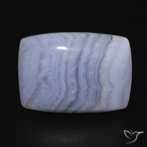 17.67ct Natürlicher hellblau Chalzedon, Kissen, Lichtundurchlässig