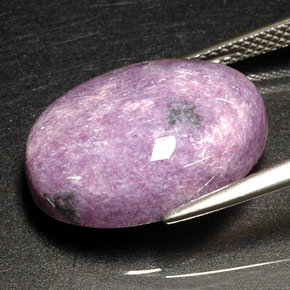 11,13 ctw natürlicher violetter Charoit, Oval Schliff, Lichtundurchlässig