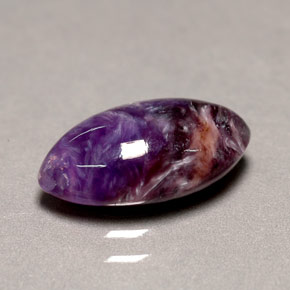 2,58 ctw natürlicher violetter Charoit, Marquise, Lichtundurchlässig