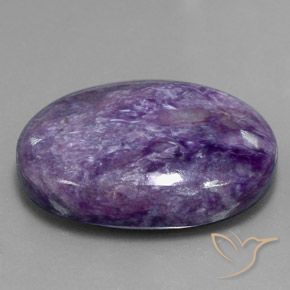 9,17 ctw natürlicher Mitteltiefes Violett Charoit, Oval, Lichtundurchlässig