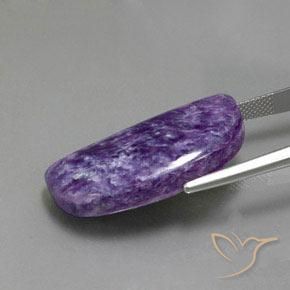 29.93ct Natürlicher dunkelviolett Charoit, Fantasie, Lichtundurchlässig