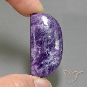 9,17 ctw natürlicher dunkelviolett Charoit, Fantasie, Lichtundurchlässig
