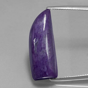14,40 ctw natürlicher violetter Charoit, Fantasieschliff, Lichtundurchlässig