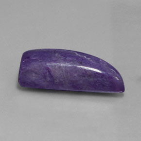 14,40 ctw natürlicher violetter Charoit, Fantasieschliff, Lichtundurchlässig