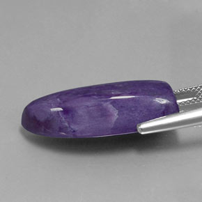 14,40 ctw natürlicher violetter Charoit, Fantasieschliff, Lichtundurchlässig