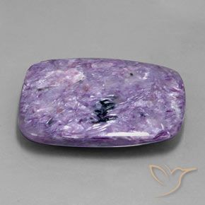 9,17 ctw natürlicher Mitteltiefes Violett Charoit, Kissen, Lichtundurchlässig