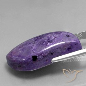 9,17 ctw natürlicher tiefviolett Charoit, Fantasie, Lichtundurchlässig