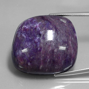 82,05 ctw natürlicher violetter Charoit, Fantasieschliff, Lichtundurchlässig