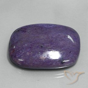 9,17 ctw natürlicher tiefviolett Charoit, Kissen, Lichtundurchlässig