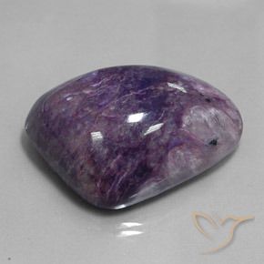 9,17 ctw natürlicher Mitteltiefes Violett Charoit, Fantasie, Lichtundurchlässig