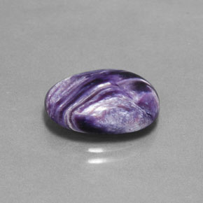 9,17 ctw natürlicher Violet Charoit, Oval Schliff, Lichtundurchlässig
