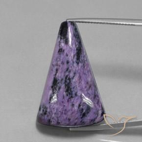 36.35ct Natürlicher Mittelviolett Charoit, Trillion, Lichtundurchlässig