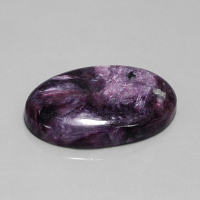 9,17 ctw natürlicher Violet Charoit, Oval Schliff, Lichtundurchlässig