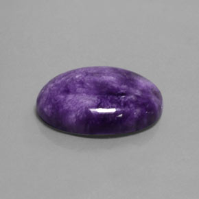 9,17 ctw natürlicher Violet Charoit, Oval Schliff, Lichtundurchlässig