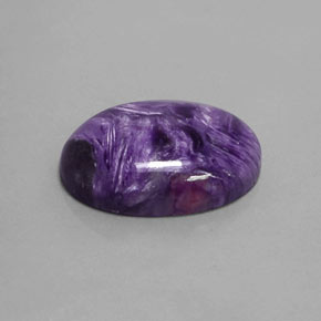 9,17 ctw natürlicher Violet Charoit, Oval Schliff, Lichtundurchlässig