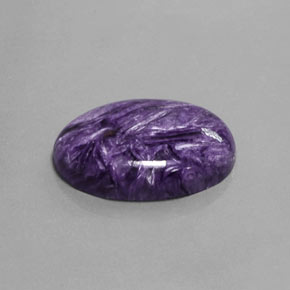 15,17 ctw natürlicher violetter Charoit, Oval Schliff, Lichtundurchlässig
