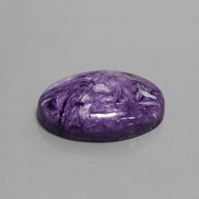 9,17 ctw natürlicher Violet Charoit, Oval Schliff, Lichtundurchlässig