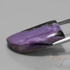 9,17 ctw natürlicher tiefviolett Charoit, Fantasie, Lichtundurchlässig