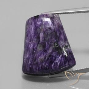 32.77ct Natürlicher dunkelviolett Charoit, Fantasie, Lichtundurchlässig