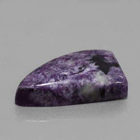33,50 ctw natürlicher violetter Charoit, Fantasieschliff, Lichtundurchlässig