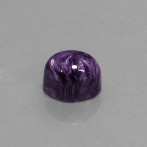 4,62 ctw natürlicher violetter Charoit, Oval Schliff, Lichtundurchlässig