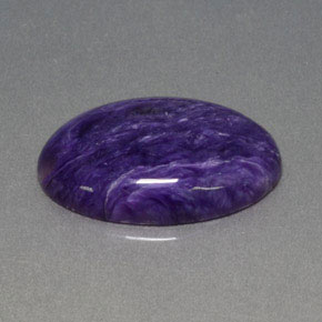 9,17 ctw natürlicher Violet Charoit, Oval Schliff, Lichtundurchlässig