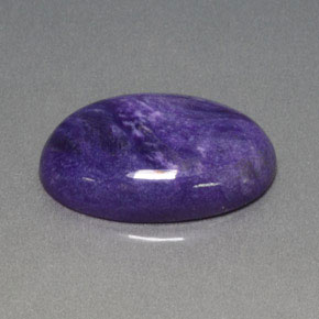 9,17 ctw natürlicher Violet Charoit, Oval Schliff, Lichtundurchlässig