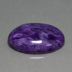 9,17 ctw natürlicher Violet Charoit, Oval Schliff, Lichtundurchlässig