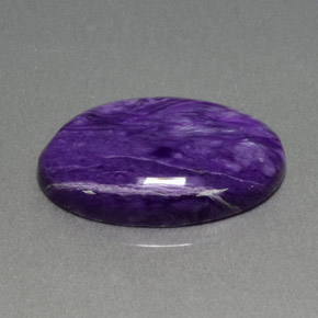 9,17 ctw natürlicher Violet Charoit, Oval Schliff, Lichtundurchlässig