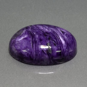 9,17 ctw natürlicher Violet Charoit, Oval Schliff, Lichtundurchlässig