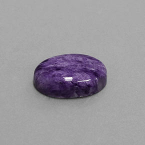 4,77 ctw natürlicher violetter Charoit, Oval Schliff, Lichtundurchlässig