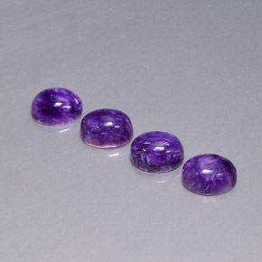  ct natürliche Violet Charoit-Edelsteine, Oval Schliff, Lichtundurchlässig
