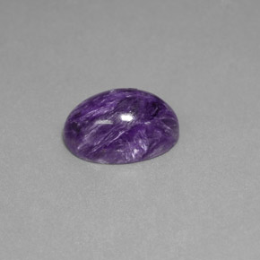 9,17 ctw natürlicher Violet Charoit, Oval Schliff, Lichtundurchlässig