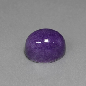 4,31 ctw natürlicher violetter Charoit, Oval Schliff, Lichtundurchlässig
