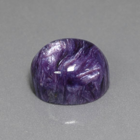 9,17 ctw natürlicher Violet Charoit, Oval Schliff, Lichtundurchlässig