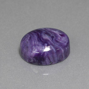 9,17 ctw natürlicher Violet Charoit, Oval Schliff, Lichtundurchlässig